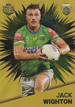 2021 NRL Rivalry - Gold Parallel #G02 Jack Wighton Front